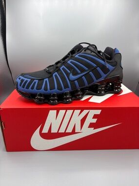 Nike Shox TL Black Court Blue IH1338 002 Mens Size NEW Fashion Sneakers